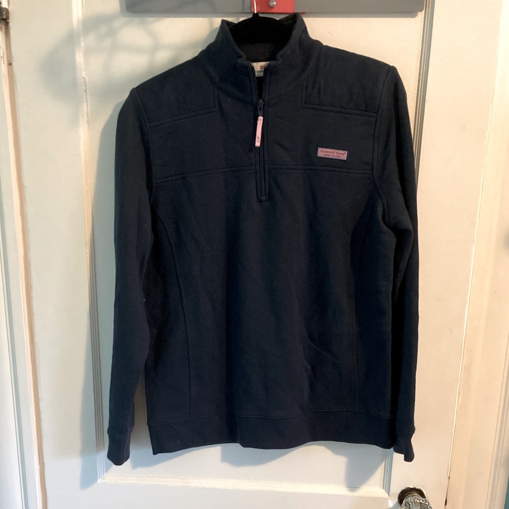 Women’s Navy Vineyard Vines Quarter Zip